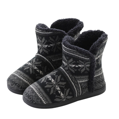 Winter Cashmere Home Boots รองเท้าแตะผ้าฝ้ายหนา, 37-38, 39-40, 41-42, 43-44