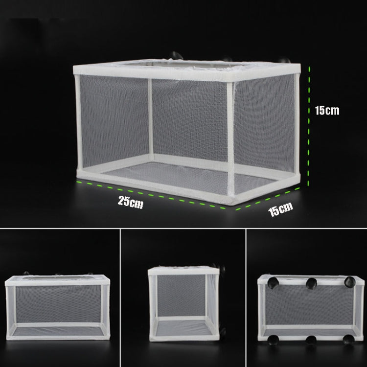 ตู้ปลาขนาดใหญ่ตู้อบปลาขนาดเล็กกล่องแยกสุทธิTropical Fish Breeding Box, Without Clapboard