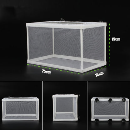 ตู้ปลาขนาดใหญ่ตู้อบปลาขนาดเล็กกล่องแยกสุทธิTropical Fish Breeding Box, Without Clapboard