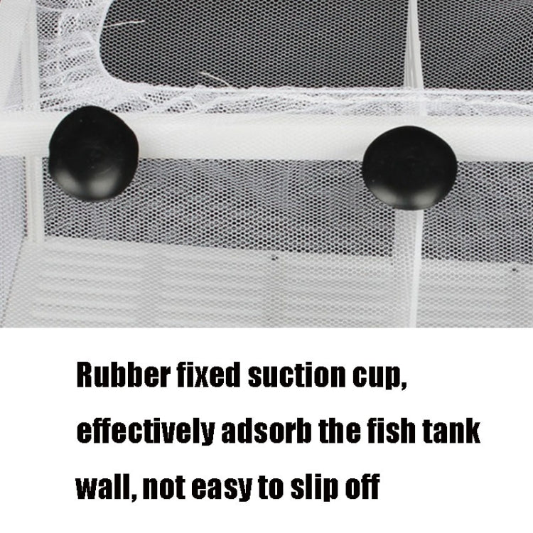ตู้ปลาขนาดใหญ่ตู้อบปลาขนาดเล็กกล่องแยกสุทธิTropical Fish Breeding Box, Without Clapboard