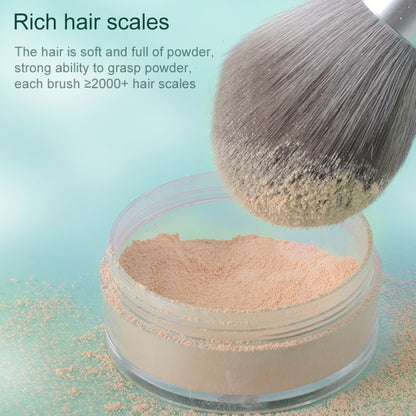 แปรงแต่งหน้า ใยไหมข้าวโพด เส้นผมสามารถล้างแปรงแต่งหน้าได้, Green Loose Powder Brush, Pink Loose Powder Brush, 5 PCS Green Eye Shadow Brush, Green Loose Powder Brush+5 PCS Eye Shadow Brush