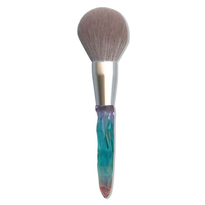 แปรงแต่งหน้า ใยไหมข้าวโพด เส้นผมสามารถล้างแปรงแต่งหน้าได้, Green Loose Powder Brush, Pink Loose Powder Brush, 5 PCS Green Eye Shadow Brush, Green Loose Powder Brush+5 PCS Eye Shadow Brush