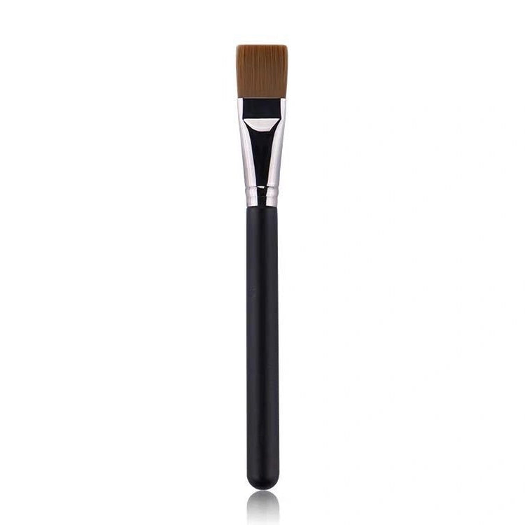 แปรงแต่งหน้าผมไฟเบอร์ 4 ชิ้นแปรงรองพื้นด้ามไม้, 191 Foundation Brush, 270 Concealer Brush, 170 Diagonal Foundation Brush