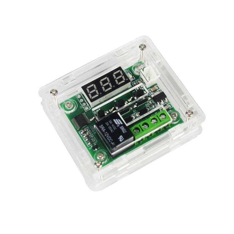 DC 12V W1209 Digital Cool/ความร้อนอุณหภูมิเครื่องวัดอุณหภูมิเครื่องวัดอุณหภูมิสวิตช์เปิด/ปิด-50-110C + w1209 กรณีกล่องอะคริลิค