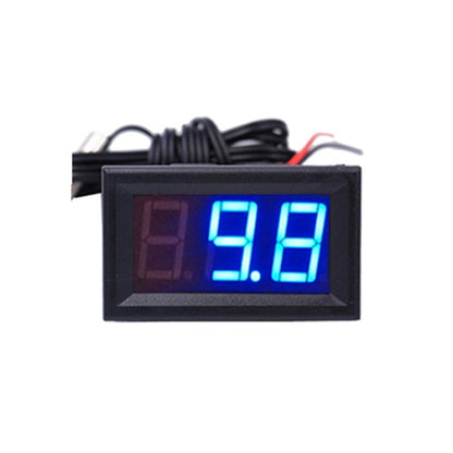 50 ~ 110C LED อุณหภูมิเครื่องตรวจจับ Sensor Probe 12V ดิจิตอลเครื่องวัดอุณหภูมิเครื่องทดสอบ