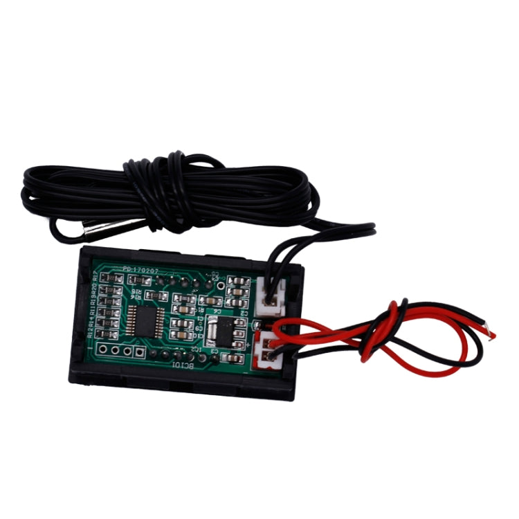 50 ~ 110C LED อุณหภูมิเครื่องตรวจจับ Sensor Probe 12V ดิจิตอลเครื่องวัดอุณหภูมิเครื่องทดสอบ