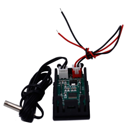 50 ~ 110C LED อุณหภูมิเครื่องตรวจจับ Sensor Probe 12V ดิจิตอลเครื่องวัดอุณหภูมิเครื่องทดสอบ