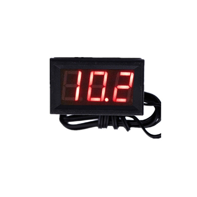 50 ~ 110C LED อุณหภูมิเครื่องตรวจจับ Sensor Probe 12V ดิจิตอลเครื่องวัดอุณหภูมิเครื่องทดสอบ