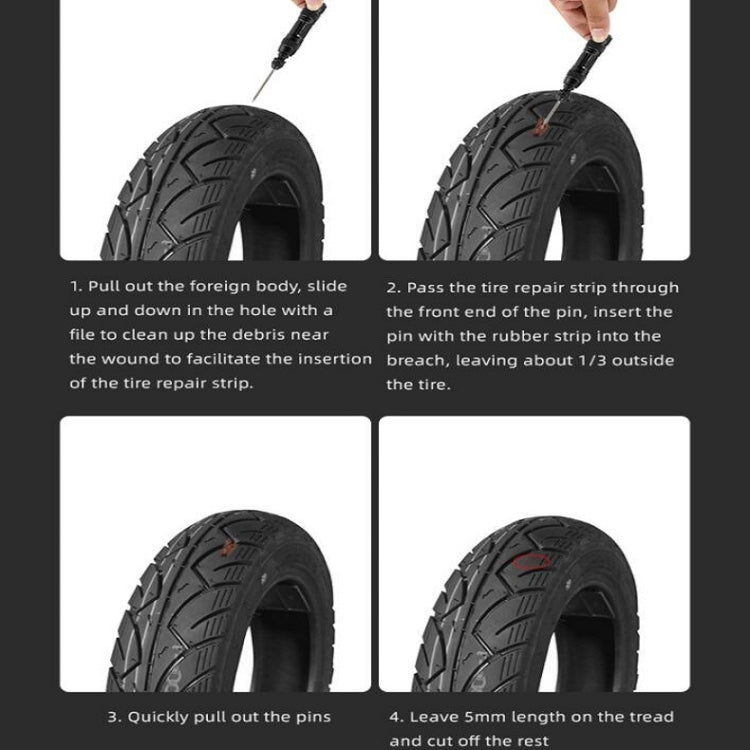 CYCLINGBOX จักรยานเสือภูเขาสูญญากาศอลูมิเนียมยางซ่อมเครื่องมือซ่อมจักรยาน Integrated Storage Design เครื่องมือ, BG-9901(Black), BG-9901(Silver)