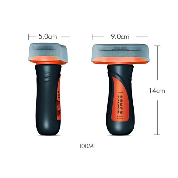 2 ชิ้น Glass Rain Repellent Cleaner ใบปัดน้ำฝนกระจกรถยนต์ Rain Repellent Cleaner อุปกรณ์รถยนต์, Rain Repellent, Oil Film Removal