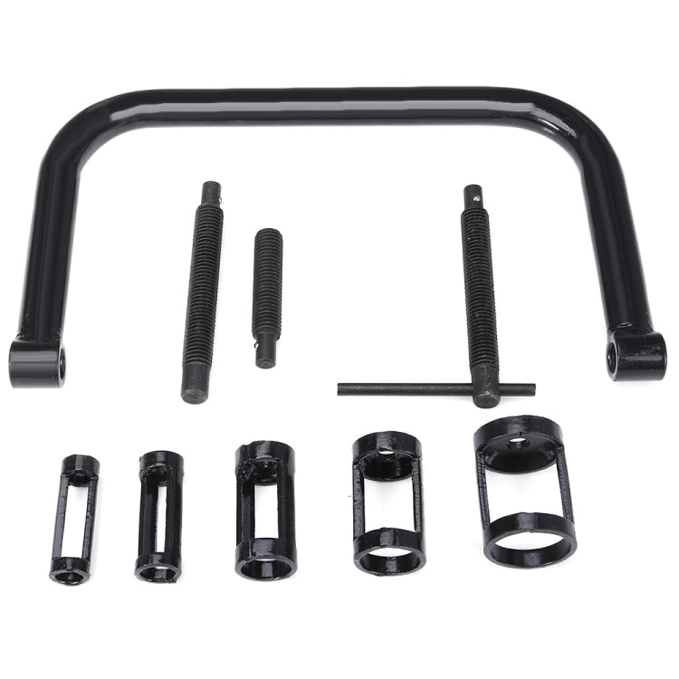 10 ชิ้นวาล์ว Clamps สปริงคอมเพรสเซอร์ชุดเครื่องมือยานยนต์ซ่อมสำหรับรถยนต์รถจักรยานยนต์, 9 In 1  Valve Clamps