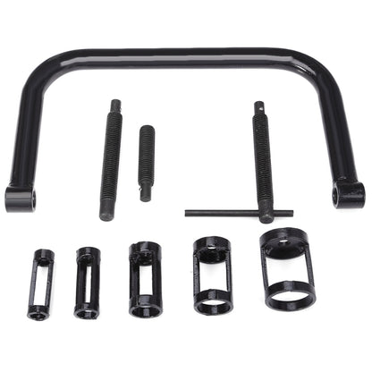 10 ชิ้นวาล์ว Clamps สปริงคอมเพรสเซอร์ชุดเครื่องมือยานยนต์ซ่อมสำหรับรถยนต์รถจักรยานยนต์, 9 In 1  Valve Clamps