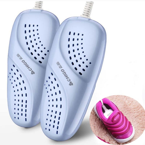 Chigo 220V เครื่องเป่ารองเท้าในครัวเรือนผู้ใหญ่และเด็กเครื่องเป่ารองเท้าอุ่น, ปลั๊ก CN, 07 Children Blue, 07 Children Pink, 07 Adult Ordinary, 07 Adult Retractable, Adult Timing, Telescopic Timing, 02 Models, 02 Timing, Children White Timing