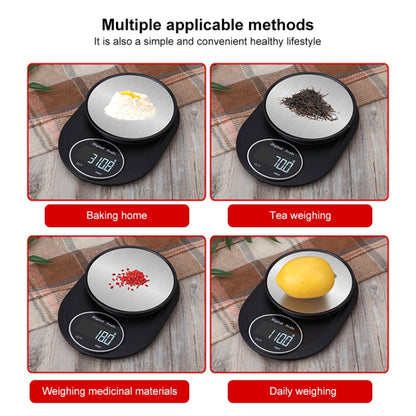 บ้านครัวอิเล็กทรอนิกส์ขนาดความแม่นยำสูงเครื่องประดับสแตนเลสขนาด, Hemming 5kg/1g, No Edging 5kg/1g, Hemming 3kg/0.1g, No Edging 3kg/0.1g, Hemming 5kg/0.1g, No Edging 5kg/0.1g