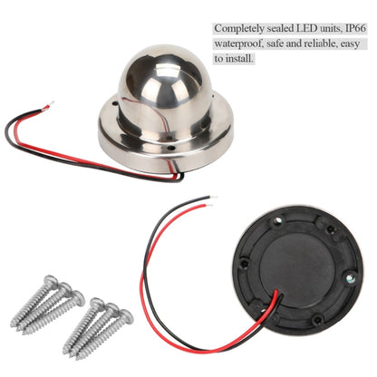 1 คู่สแตนเลส LED นำทางสีแดงสีเขียว Sailing สัญญาณสำหรับ Marine เรือ Yacht ไฟเตือน, DC 12V, 1 Pair 12V