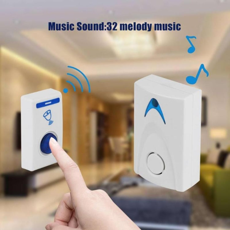 AST-15 ออดไร้สายภายในบ้าน 1 ใน 1 รีโมทคอนโทรลระยะไกลออดอิเล็กทรอนิกส์เพจเจอร์เก่า