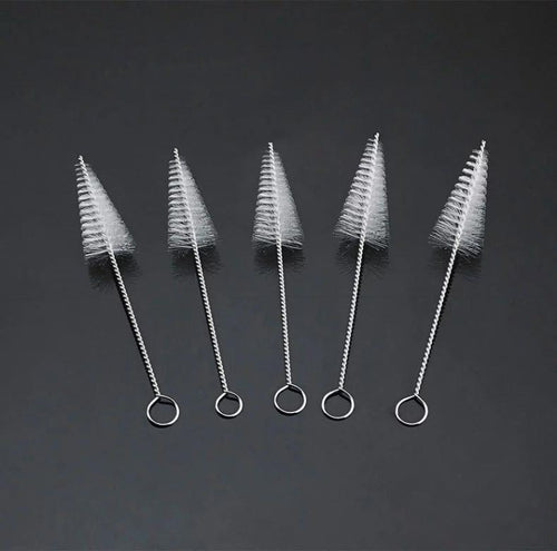 20 ชิ้นตกแต่งหัวฉีดทำความสะอาดแปรงแปรงไนลอน, Nozzle Cleaning Brush