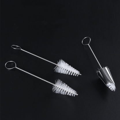 20 ชิ้นตกแต่งหัวฉีดทำความสะอาดแปรงแปรงไนลอน, Nozzle Cleaning Brush