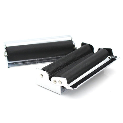 เครื่องทำบุหรี่โลหะอัตโนมัติ 5 ชิ้นพร้อมฝาปิด, 7.3x2.6x2cm