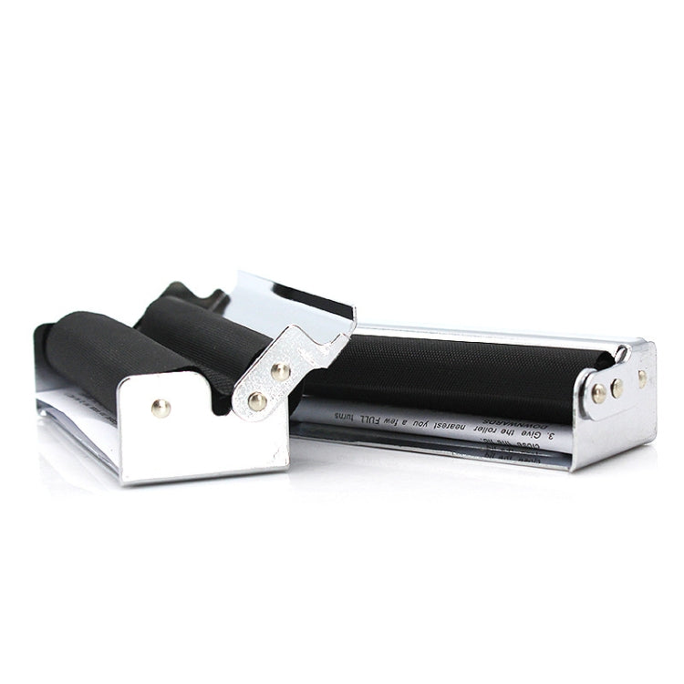 เครื่องทำบุหรี่โลหะอัตโนมัติ 5 ชิ้นพร้อมฝาปิด, 7.3x2.6x2cm