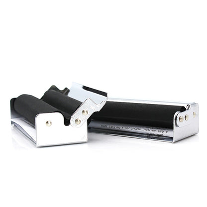 เครื่องทำบุหรี่โลหะอัตโนมัติ 5 ชิ้นพร้อมฝาปิด, 7.3x2.6x2cm