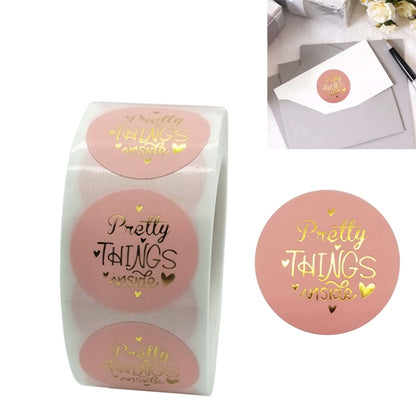 5 PCS ซองจดหมายสติกเกอร์ของขวัญตกแต่งสติกเกอร์ปั๊ม, C-01 Sticker