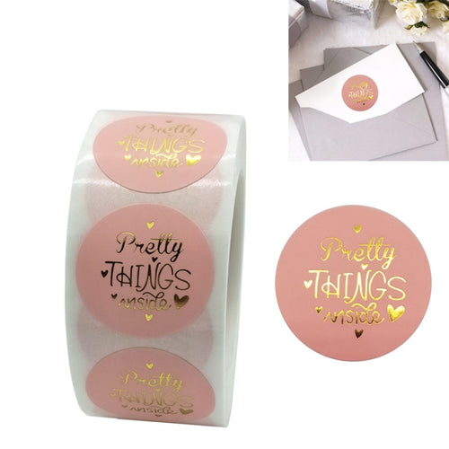 5 PCS ซองจดหมายสติกเกอร์ของขวัญตกแต่งสติกเกอร์ปั๊ม, C-01 Sticker