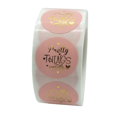 5 PCS ซองจดหมายสติกเกอร์ของขวัญตกแต่งสติกเกอร์ปั๊ม, C-01 Sticker