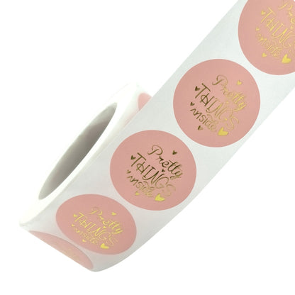 5 PCS ซองจดหมายสติกเกอร์ของขวัญตกแต่งสติกเกอร์ปั๊ม, C-01 Sticker