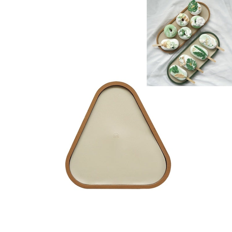 เดสก์ท็อปถาดเก็บตื้น Sundries ถาดถาดแสดงเครื่องประดับ, , Oval (Warm Brown), , Triangle (Warm Brown), , Round (Warm Brown), , Oval (Dark Green), , Triangle (Dark Green), , Round (Dark Green), , Oval (Green Lotus), , Triangle (Green Lotus)               ...