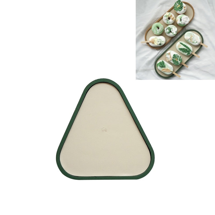 เดสก์ท็อปถาดเก็บตื้น Sundries ถาดถาดแสดงเครื่องประดับ, , Oval (Warm Brown), , Triangle (Warm Brown), , Round (Warm Brown), , Oval (Dark Green), , Triangle (Dark Green), , Round (Dark Green), , Oval (Green Lotus), , Triangle (Green Lotus)               ...