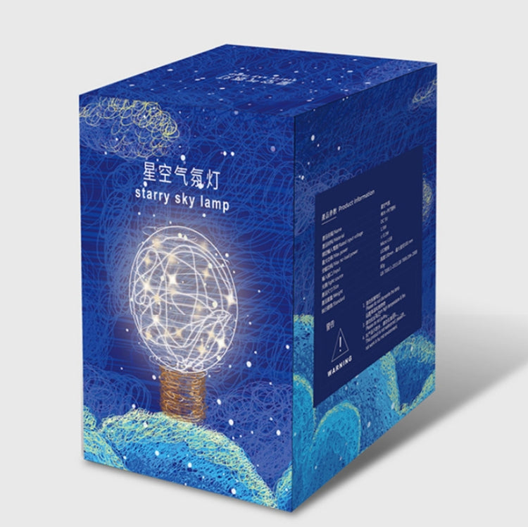 Star Moon Night Light USB ฐานไม้ LED บรรยากาศ, Round Base