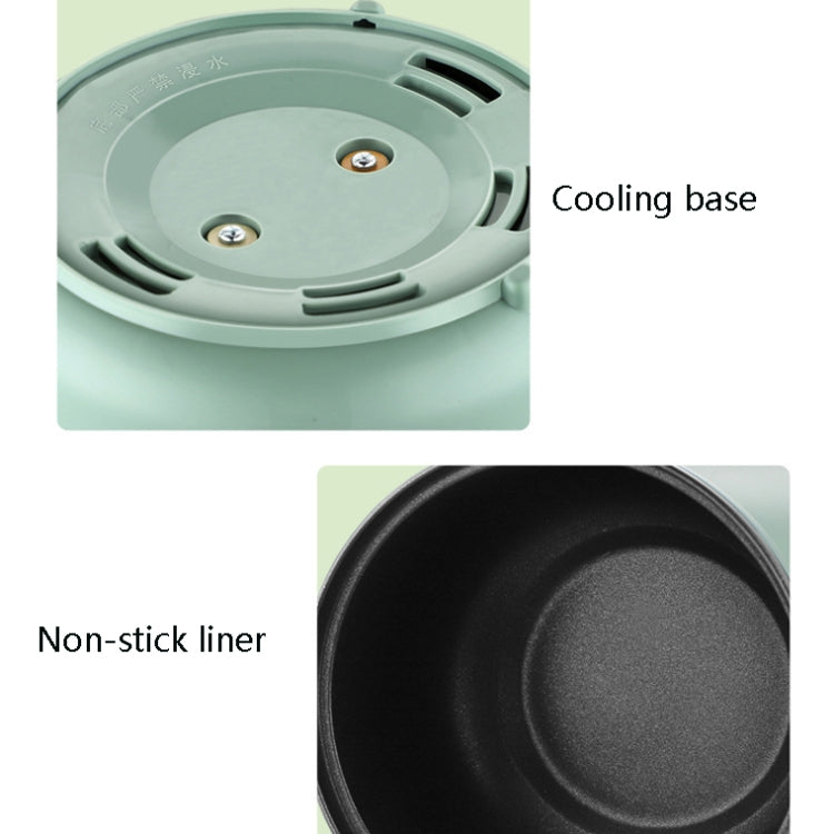 Multi-Functionไฟฟ้า-หม้อหุงข้าวมินิหอพักนักเรียนทำอาหารข้าวผัดหม้อไม่ติด,110V US Plug, White Manual Single Pot, White Manual Style with Steaming Grid, White Smart Single Pot, White Smart With Steaming Grid, Green Manual Single Pot                      ...