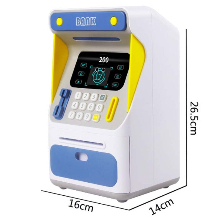 การจำลองการจดจำใบหน้าตู้ ATM ตู้นิรภัยจำลองรหัสผ่านตู้เซฟเงินกลิ้งอัตโนมัติ, Orange (Battery Version), Blue (Battery Version), Orange (Charging Version), Blue (Charging Version)