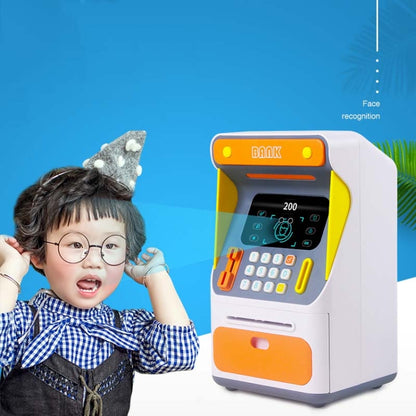 การจำลองการจดจำใบหน้าตู้ ATM ตู้นิรภัยจำลองรหัสผ่านตู้เซฟเงินกลิ้งอัตโนมัติ, Orange (Battery Version), Blue (Battery Version), Orange (Charging Version), Blue (Charging Version)