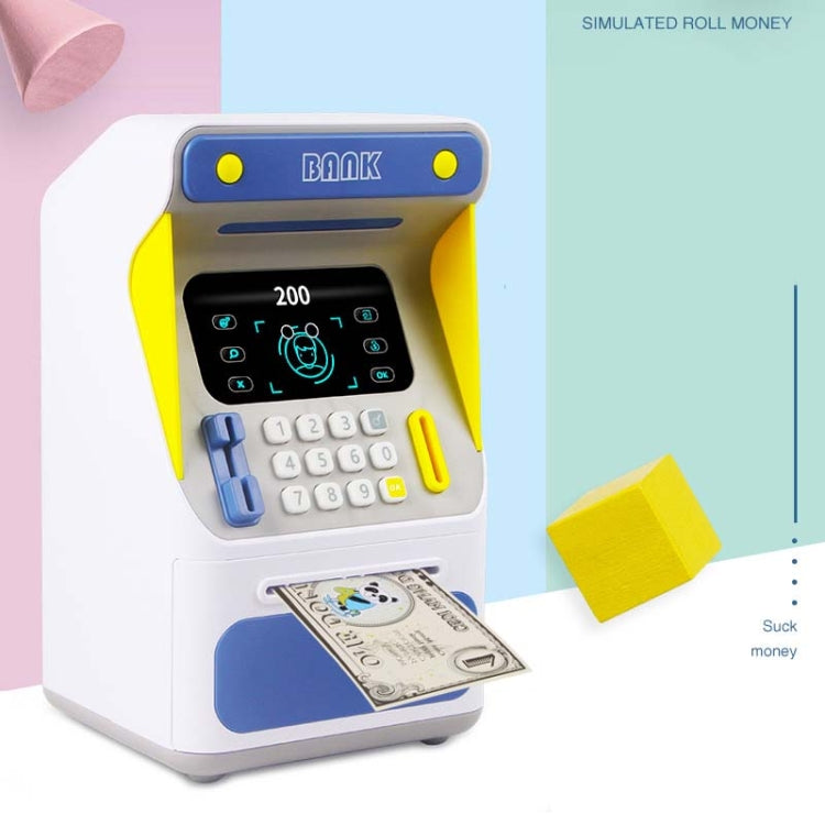 การจำลองการจดจำใบหน้าตู้ ATM ตู้นิรภัยจำลองรหัสผ่านตู้เซฟเงินกลิ้งอัตโนมัติ, Orange (Battery Version), Blue (Battery Version), Orange (Charging Version), Blue (Charging Version)