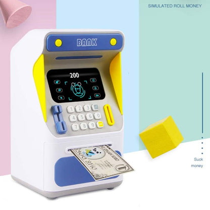 การจำลองการจดจำใบหน้าตู้ ATM ตู้นิรภัยจำลองรหัสผ่านตู้เซฟเงินกลิ้งอัตโนมัติ, Orange (Battery Version), Blue (Battery Version), Orange (Charging Version), Blue (Charging Version)