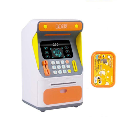 การจำลองการจดจำใบหน้าตู้ ATM ตู้นิรภัยจำลองรหัสผ่านตู้เซฟเงินกลิ้งอัตโนมัติ, Orange (Battery Version), Blue (Battery Version), Orange (Charging Version), Blue (Charging Version)