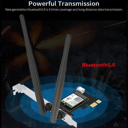 CF-AX200 SE 3000Mbps PCI-E การ์ดเครือข่ายไร้สาย Bluetooth ความถี่คู่ความถี่คู่
