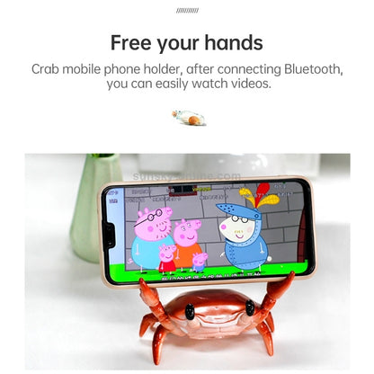 ยกน้ำหนักปูโทรศัพท์มือถือยืนสก์ท็อปบลูทูธลำโพงผู้ถือปากกายืนตาขี้เกียจยืนโทรศัพท์มือถือ