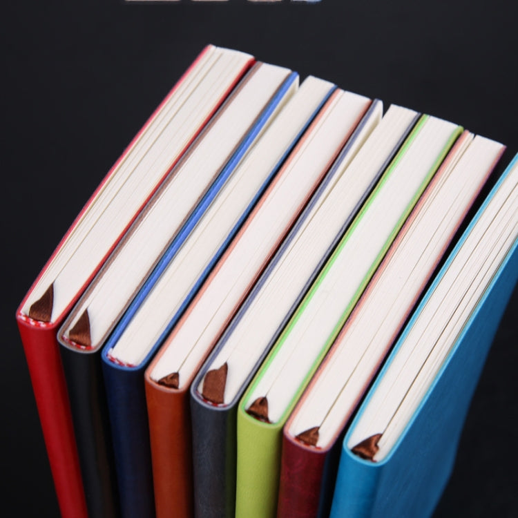 3 ชิ้นโน๊ตบุ๊คนักเรียน Notepad ไดอารี่หนังสือธุรกิจบันทึกหนังสือ PU โน๊ตบุ๊ค, A5 Plain Weave Blue, A5 Plain Weave Cockscomb Red, A5 Plain Charred Tea Brown, A5 Plain Weave Black, A5 Plain Weave Bitter Tea Red, A5 Plain Weave Nile Blue                  ...