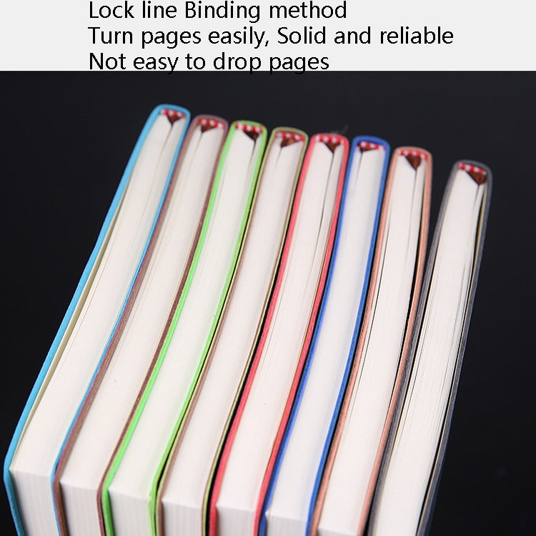 3 ชิ้นโน๊ตบุ๊คนักเรียน Notepad ไดอารี่หนังสือธุรกิจบันทึกหนังสือ PU โน๊ตบุ๊ค, A5 Plain Weave Blue, A5 Plain Weave Cockscomb Red, A5 Plain Charred Tea Brown, A5 Plain Weave Black, A5 Plain Weave Bitter Tea Red, A5 Plain Weave Nile Blue                  ...