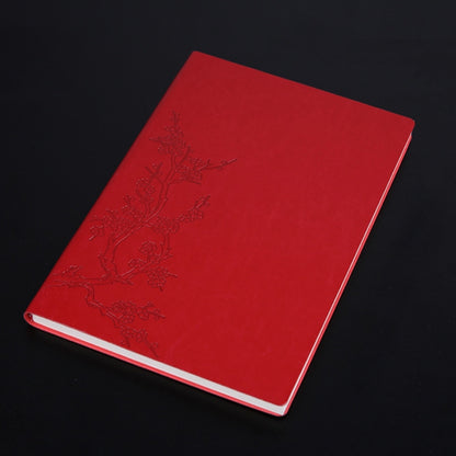 3 ชิ้นโน๊ตบุ๊คนักเรียน Notepad ไดอารี่หนังสือธุรกิจบันทึกหนังสือ PU โน๊ตบุ๊ค, A5 Plain Weave Blue, A5 Plain Weave Cockscomb Red, A5 Plain Charred Tea Brown, A5 Plain Weave Black, A5 Plain Weave Bitter Tea Red, A5 Plain Weave Nile Blue                  ...