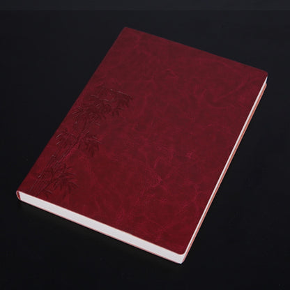 3 ชิ้นโน๊ตบุ๊คนักเรียน Notepad ไดอารี่หนังสือธุรกิจบันทึกหนังสือ PU โน๊ตบุ๊ค, A5 Plain Weave Blue, A5 Plain Weave Cockscomb Red, A5 Plain Charred Tea Brown, A5 Plain Weave Black, A5 Plain Weave Bitter Tea Red, A5 Plain Weave Nile Blue                  ...