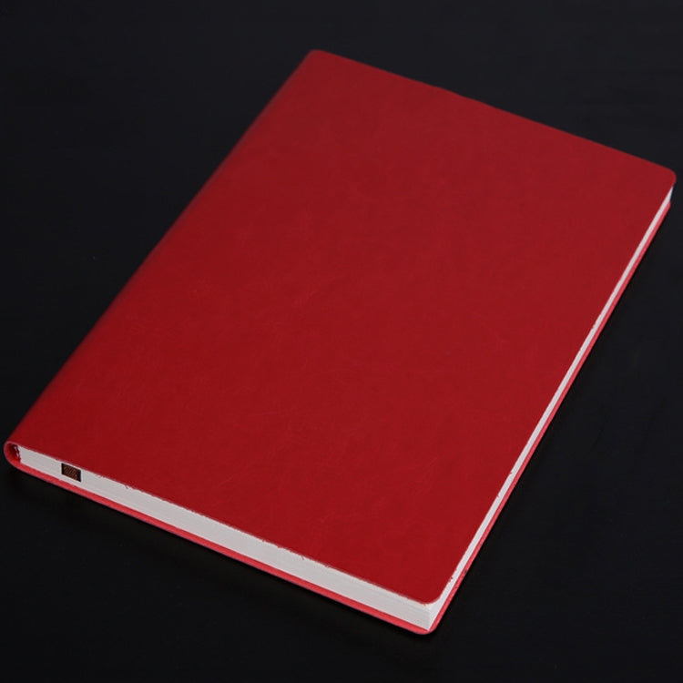 3 ชิ้นโน๊ตบุ๊คนักเรียน Notepad ไดอารี่หนังสือธุรกิจบันทึกหนังสือ PU โน๊ตบุ๊ค, A5 Plain Weave Blue, A5 Plain Weave Cockscomb Red, A5 Plain Charred Tea Brown, A5 Plain Weave Black, A5 Plain Weave Bitter Tea Red, A5 Plain Weave Nile Blue                  ...