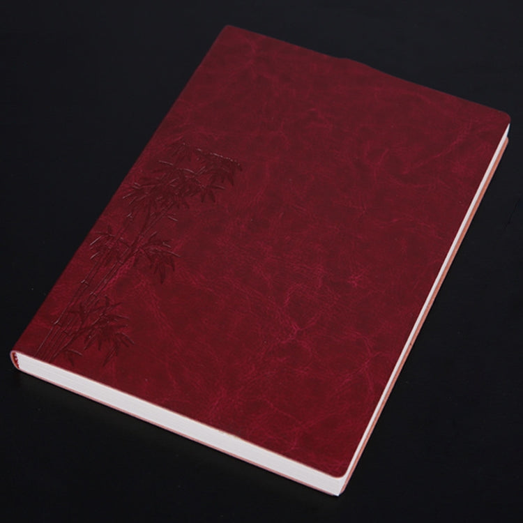 3 ชิ้นโน๊ตบุ๊คนักเรียน Notepad ไดอารี่หนังสือธุรกิจบันทึกหนังสือ PU โน๊ตบุ๊ค, A5 Plain Weave Blue, A5 Plain Weave Cockscomb Red, A5 Plain Charred Tea Brown, A5 Plain Weave Black, A5 Plain Weave Bitter Tea Red, A5 Plain Weave Nile Blue                  ...