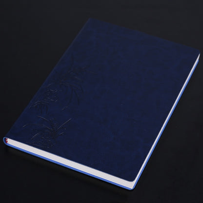 3 ชิ้นโน๊ตบุ๊คนักเรียน Notepad ไดอารี่หนังสือธุรกิจบันทึกหนังสือ PU โน๊ตบุ๊ค, A5 Plain Weave Blue, A5 Plain Weave Cockscomb Red, A5 Plain Charred Tea Brown, A5 Plain Weave Black, A5 Plain Weave Bitter Tea Red, A5 Plain Weave Nile Blue                  ...