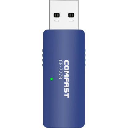 COMFAST CF-727B 1300Mbps Dual Frequency Gigabit USB Desktop ตัวรับสัญญาณบลูทูธแบบพกพา V4.2 + WiFi การ์ดเครือข่ายไร้สาย