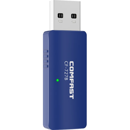 COMFAST CF-727B 1300Mbps Dual Frequency Gigabit USB Desktop ตัวรับสัญญาณบลูทูธแบบพกพา V4.2 + WiFi การ์ดเครือข่ายไร้สาย