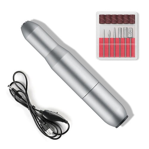 เครื่องขัดเล็บ USB แบบพกพา ปากกา เครื่องขัดผิวไฟฟ้า